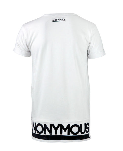 ANONYMOUS Pocket Long T-Shirt - White