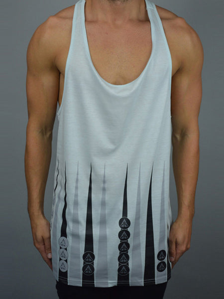 Duck Egg Backgammon Ibiza Vest | Men's Vests | ETTO Boutique 