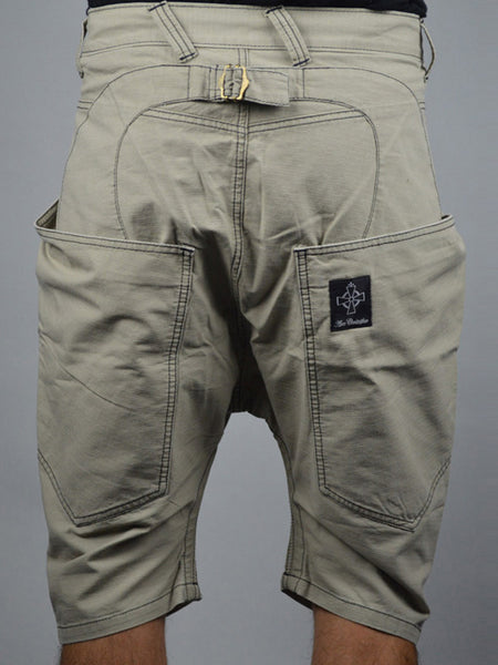 Side Pocket Shorts - Mushroom