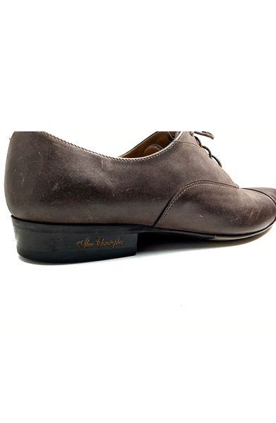 Cap Shoe - Dark Brown Leather