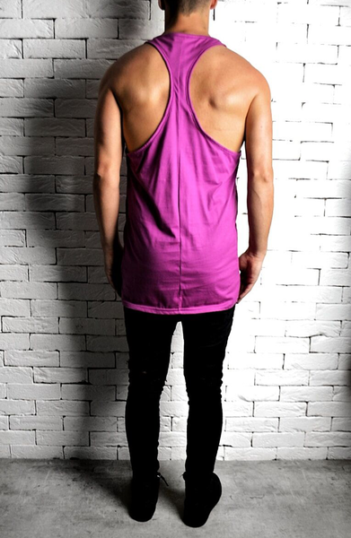 Alex Christopher Hot Pink Directional X Ibiza Vest | Men's Vests | ETTO Boutique 