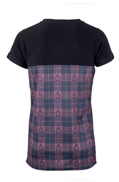 Half T-Shirt - Directional Tartan