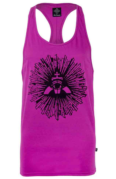 Hot Pink Illuminati Ibiza Vest | Mens Vests | ETTO Boutique 