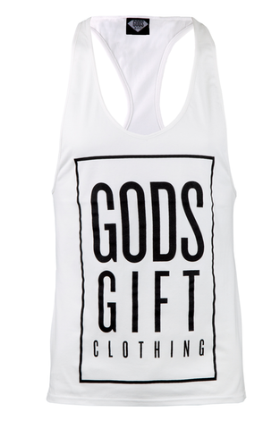 Gods Gift Billboard Racer Back Gym Vest | Gym Clothing | ETTO Boutique