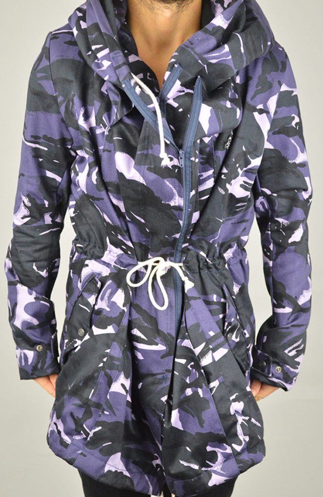Purple Camo Trench Coat | Mens Trench Coats | ETTO Boutique